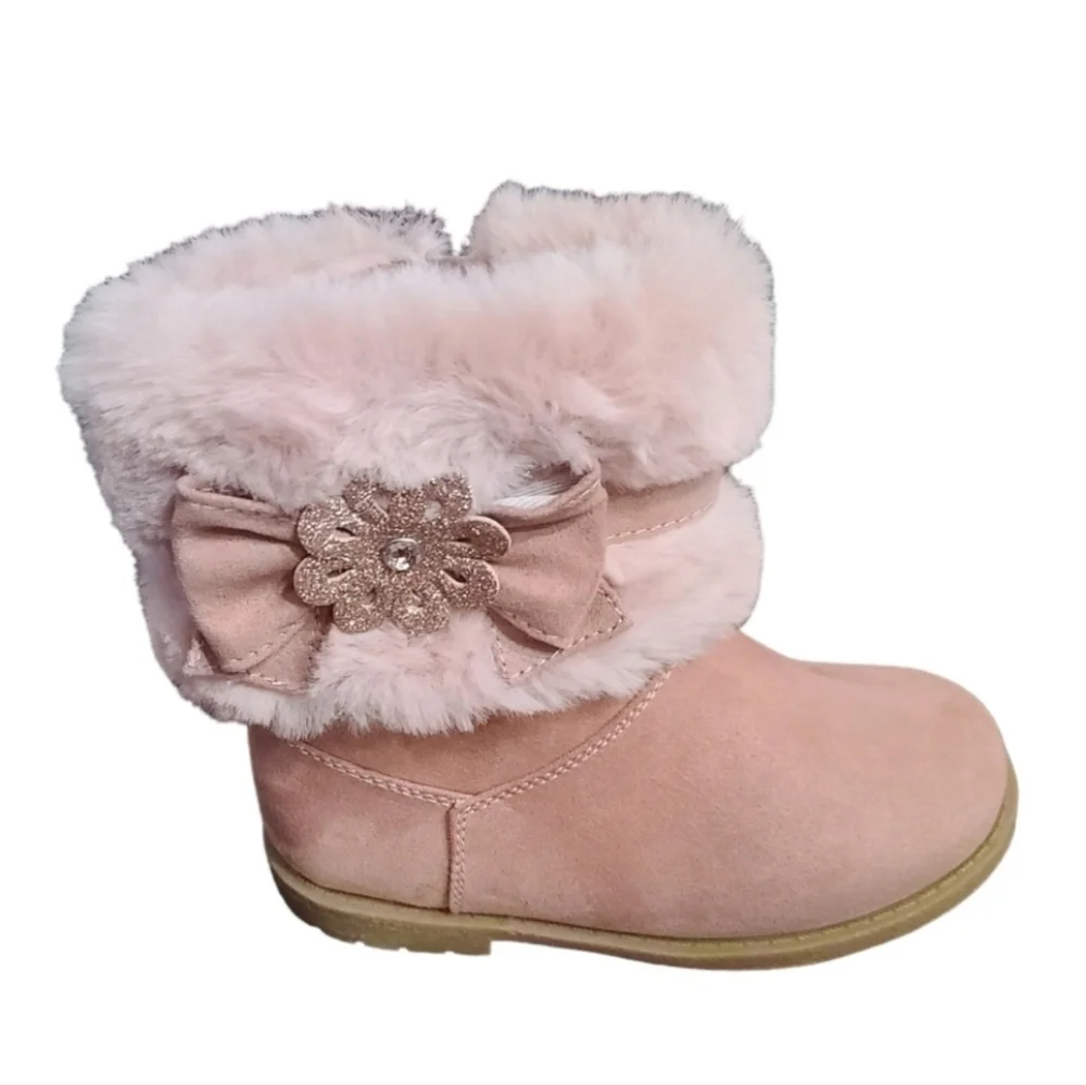 NIB Rachel Shoes Harmoni Girls' Winter Boots, Size 11 - Picture 6 of 10